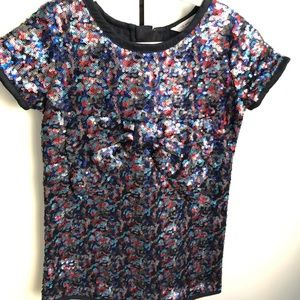 Mini Marc Jacobs girls sequin size 4 dress.